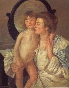 Mary Cassatt Mother and son oil painting reproduction